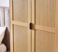 Sia Oak 2 Door Wooden Wardrobe