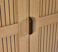 Sia Oak 2 Door Wooden Wardrobe