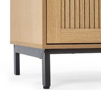 Sia Oak 2 Door Wooden Wardrobe