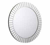 Sonata Round Glass Wall Mirror - 60 cm