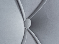 Woodbury Grey Velvet Fabric 4 Drawer Storage Bed