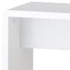 Manhattan White Wooden Dressing Table Stool