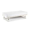Versailles Stone White Metal Guest Underbed Trundle  - 3ft Single