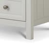 Maine Dove Grey 3+2 Drawer Wooden Chest