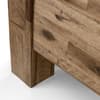 Hoxton Rustic Oak Wooden Bed