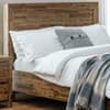 Hoxton Rustic Oak Wooden Bed