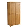 Woburn Oak Wooden 2 Door Wardrobe