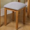 Woburn Oak Wooden Stool