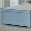 Mission Blue Wooden Storage Bed