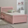Mission Pink Wooden Storage Bed