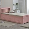 Mission Pink Wooden Storage Bed