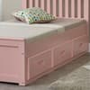 Mission Pink Wooden Storage Bed