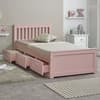 Mission Pink Wooden Storage Bed