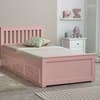 Mission Pink Wooden Storage Bed