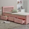Mission Pink Wooden Storage Bed