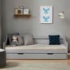 Brixton Grey Wooden Guest Bed