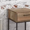 Urban Rustic 1 Drawer Narrow Bedside Table