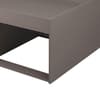 Arctic Grey Wooden Low Sleeper Storage Bed