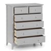 Cameo Grey 4+2 Drawer Chest