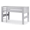 Pluto Dove Grey Wooden Mid Sleeper