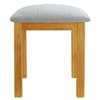 Woburn Oak Wooden Stool