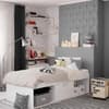 Arctic White Wooden Low Sleeper Storage Bed