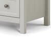 Maine Dove Grey 6 Drawer Wooden Wide Chest
