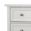 Maine Dove Grey 5 Drawer Wooden Tall Chest