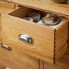 Woburn Oak Wooden 4+3 Drawer Chest