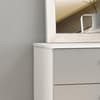 Lynx White and Grey 4 Drawer Chest