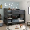 Solus Anthracite Wooden Bunk Bed