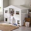 Acorn White Treehouse Storage Mid Sleeper Bed