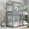 Adventure Grey Wooden Bunk Bed Frame