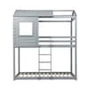 Adventure Grey Wooden Bunk Bed Frame