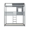 Adventure Grey Wooden Bunk Bed Frame