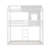 Adventure White Wooden Bunk Bed Frame