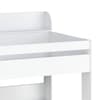 Aerial White Wooden Bunk Bed Frame