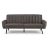 Afina Grey Velvet Fabric Sofa Bed