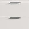 Alba Silk Grey 4 Drawer Wide Chest