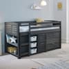 Cosy Grey Wooden Mid Sleeper Storage Bed