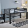 Cosy Grey Wooden Mid Sleeper Storage Bed