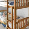 American Solid Pine Wooden Bunk Bed Frame - 3ft Single
