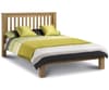 Amsterdam Low Foot End Solid Oak Wooden Bed