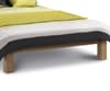 Amsterdam Low Foot End Solid Oak Wooden Bed Frame - 4ft6 Double