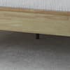 Ander Grey Wooden and Fabric Bed Frame