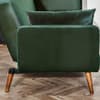 Andi Green Fabric Sofa Bed