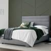 Appleby Light Grey Fabric Ottoman Bed Frame