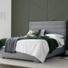 Appleby Light Grey Fabric Ottoman Bed Frame