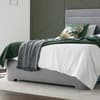 Appleby Light Grey Fabric Ottoman Bed Frame