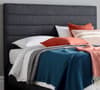 Appleby  Slate Grey Fabric Ottoman Storage Bed